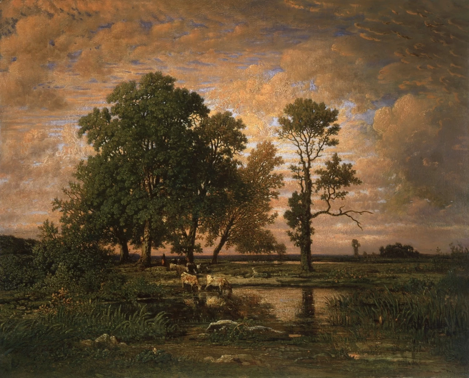 Tramonto estivo - Cincinnati Art Museum, Cincinnati